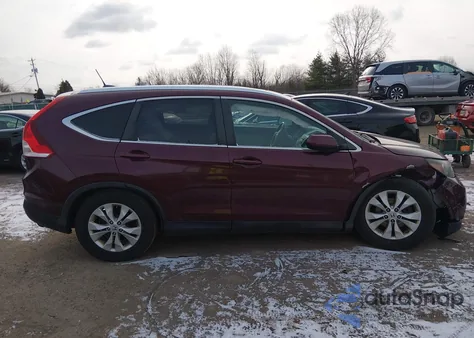 2013 Honda Cr-V Ex-L from USA, damaged, VIN 5J6RM4H75DL079278